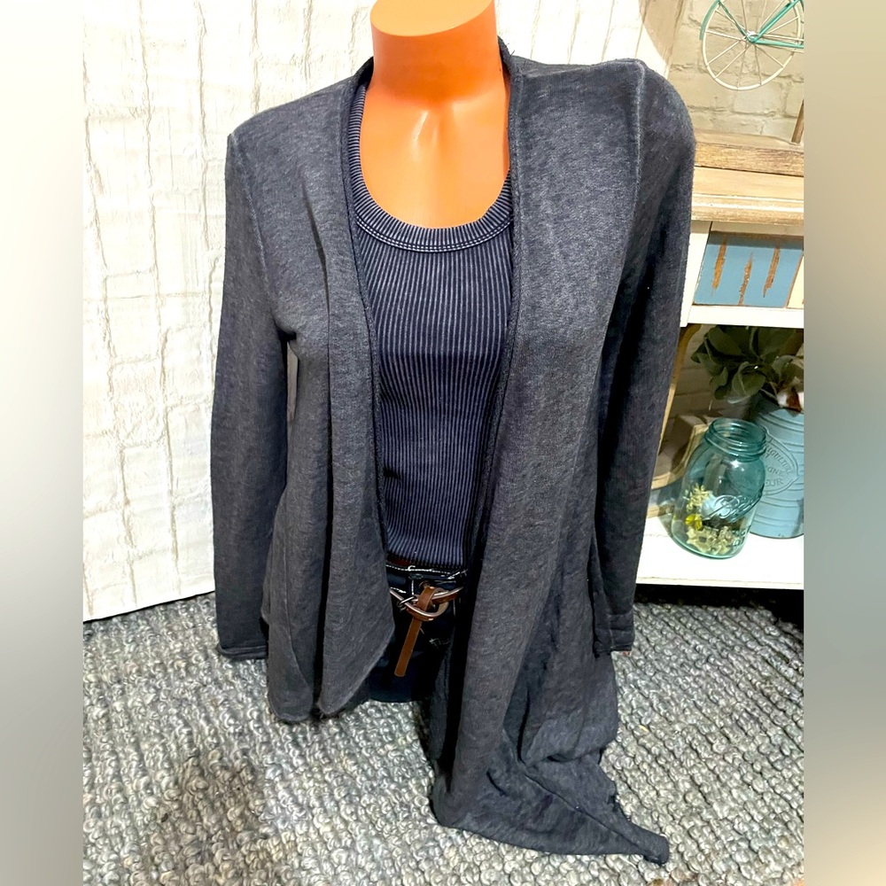 H&M DIVIDED Women’s Hi Low Asymmetrical Cardigan S NWT!
